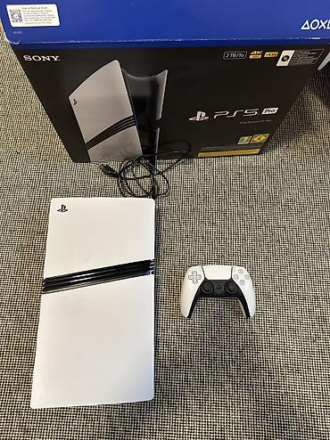 prestejin 5 pro: Satılır: PlayStation 5 Pro 2 TB SSD (White) Əla vəziyyətdə olan — 1