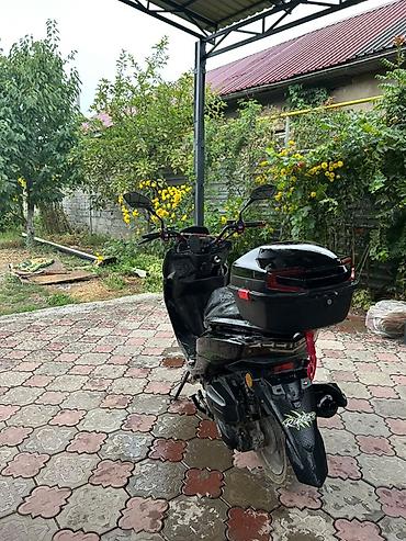 варио: Скутер/мопед городского типа, черный цвет. Особенности и оснащение: - — 1