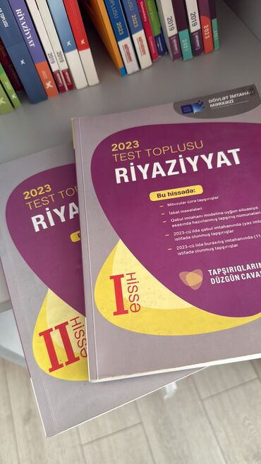 Testlər: Riyaziyyat toplu