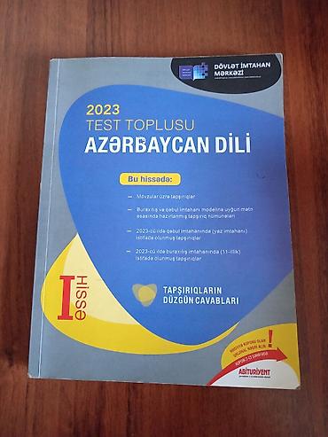 Testlər: Azərbaycan dili Testlər 11-ci sinif, DİM, 1-ci hissə, 2023 il — 1