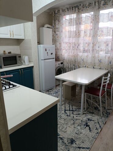 сдаю 1комнатную квартиру на долгий срок в районе кок жар: 1 комната, Агентство недвижимости, Без подселения, С мебелью полностью