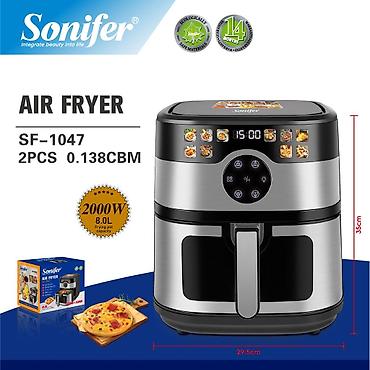 blender sonifer: Fritoz Sonifer, Yağsız l, Yeni, Ödənişli çatdırılma, Rayonlara çatdırılma, Ünvandan götürmə — 3