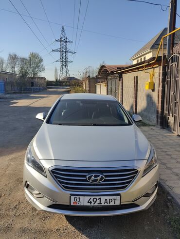 Hyundai: Hyundai Sonata: 2016 г., 2 л, Автомат, Газ, Седан