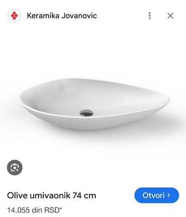 polovan namestaj обреновац: Potpuno nova umivaonica. Placena je 14000 dinara