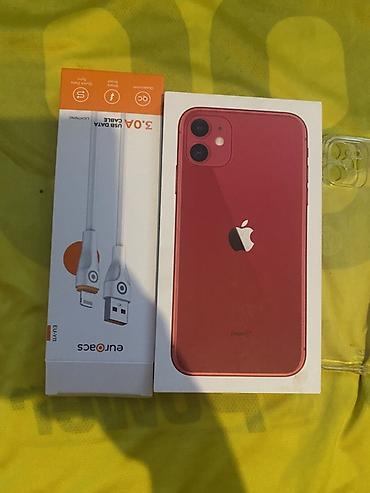 Apple iPhone: IPhone 11, 64 GB, Qırmızı, Face ID — 10