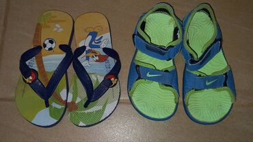 velicina obuce za decu: Japankice broj 27 duzina gazista 17 cm,i Nike sandalice broj 27 duzina