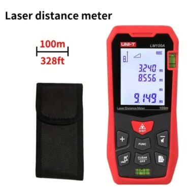 instrumenti: Yeni Lazer məsafə ölçən, Rəngli displey, Tripod girişli, Hesablama funksiyalı, Pulsuz çatdırılma, Rayonlara çatdırılma, Kredit yoxdur