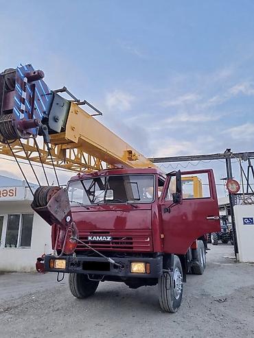Подъемные краны: KamAZ Kran 5320, 25 tonluq, 3 mostludur. Çox ideal vaziyyatdedir, heç — 7