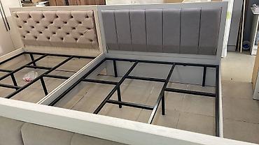 Двуспальные кровати: Двухспальные кровати с железным каркасом. Размеры 2000мм×1500мм — 14