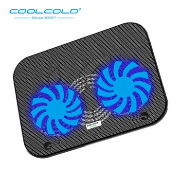 Батареи для ноутбуков: CoolCold F3-1 Подставка для ноутбука с охлаждением Арт. 2181
