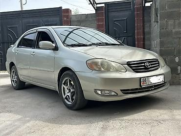 e6 3: Toyota Corolla: 2002 г., 1.8 л, Автомат, Бензин, Седан — 9