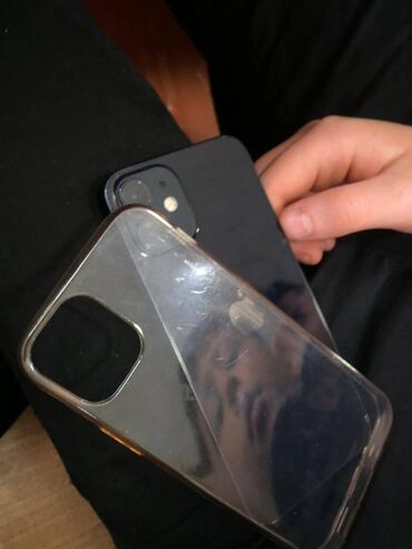 телефон в рассрочку с плохой кредитной историей бишкек: IPhone 12 mini, Колдонулган, 64 ГБ, Кара, Каптама, 77 %