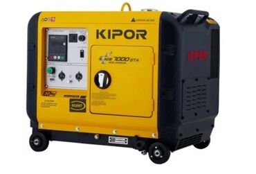 электрические генераторы: Продам дизельный генератор KIPOR KDE 7000 STA Тихий, экономичный