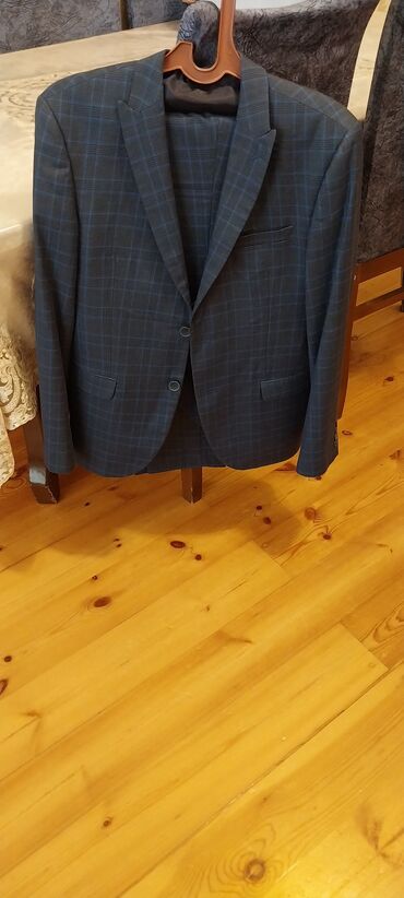 Sviterlər: Kostyum, Demisezon, 6XL (EU 52), rəng - Boz