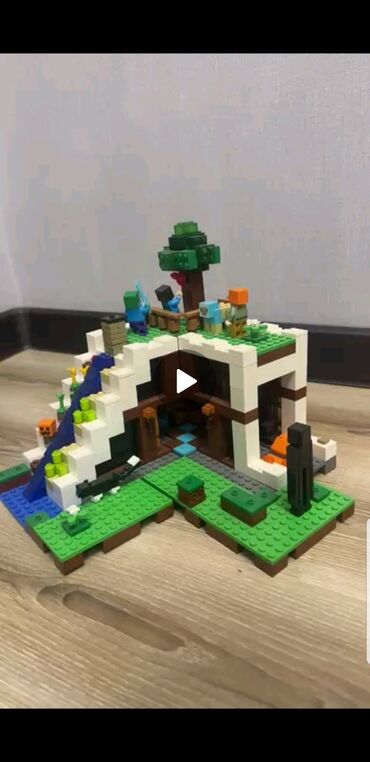 виниловый проигрыватель цена: 🚨Срочно продаю лего от Minecraft хорошее качество очень интересное для