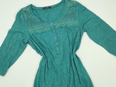 zielone bluzki eleganckie: Blouse, S (EU 36), condition - Very good