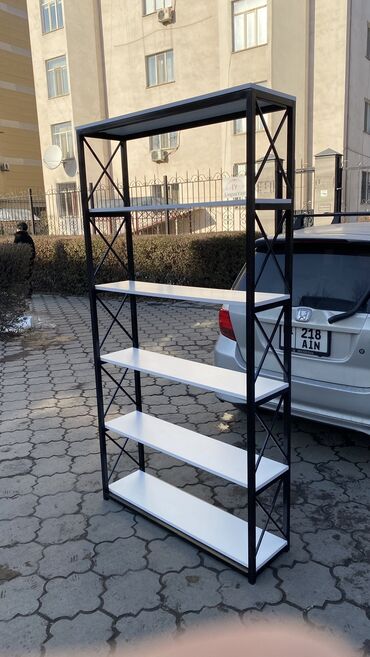 Другая мебель: Полки,Стеллажи Лофт Местная производство Конструкция металическая — 13