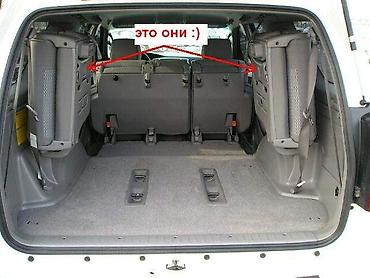 Автозапчасти: Третий ряд сидений для Toyota 4runner 2009 (2 отдельных кресла) — 1