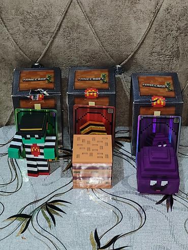 Mcdonalds minecraft seriyasından olan 3 fiqur satılır Ünvan 28 May