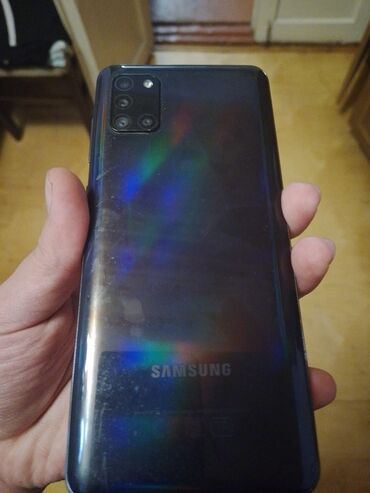 Samsung: Samsung Galaxy A31, 128 GB, rəng - Göy, Barmaq izi, Face ID