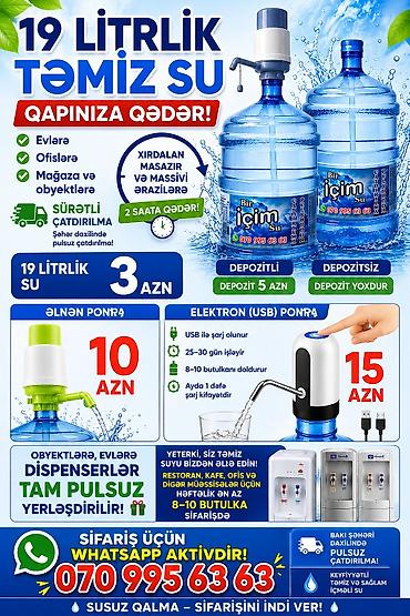 betta balığı qiymeti: 19 litrlik “Bir İçim Su” – evlərə, ofislərə və obyektlərə təmiz — 7