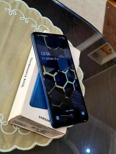 Samsung: Samsung Galaxy A12, 32 GB, rəng - Göy, Zəmanət, Sensor, Barmaq izi — 10