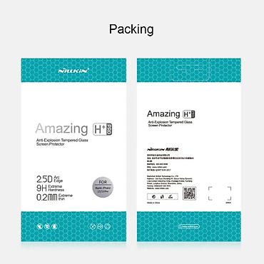 Zaštitne folije i stakla za telefone: Nillkin zaštitno staklo H+ Pro za iPhone 13/13 Pro/14/16e 6.1. Top — 19