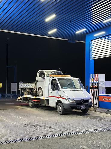 sprinter rex: Эвакуатор, Mercedes-Benz, 2002 г., Ломаная — 6