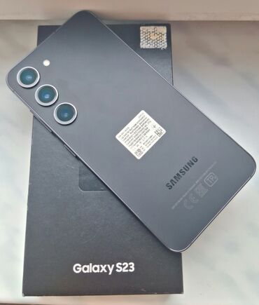 Samsung: Samsung Galaxy S23, 256 GB, rəng - Qara, Barmaq izi, Simsiz şarj, İki sim kartlı