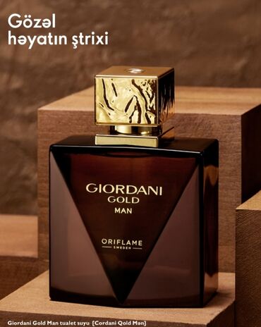 giordani gold v Azərbaycan | ƏTRIYYAT: Giordani Gold Man (oriflame) orjinal!