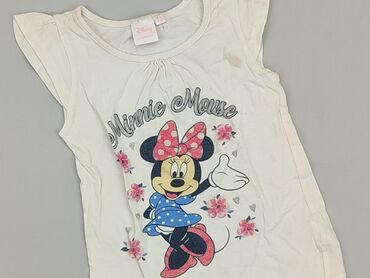 T-shirts: T-shirt, Disney, 4-5 years, 104-110 cm, condition - Fair