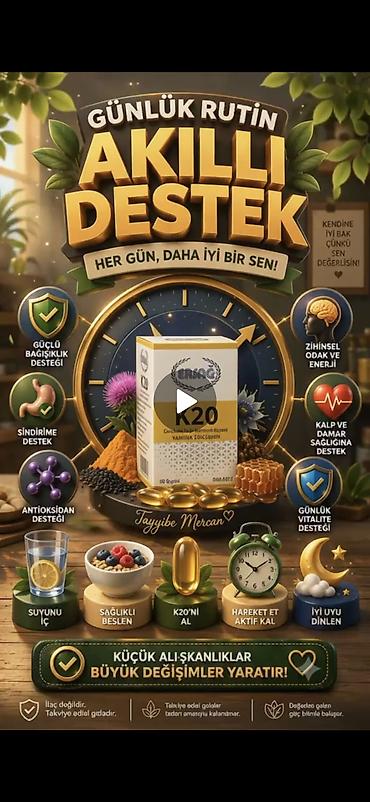 sarlar: ERSAĞ K20 – Çörəkotu yağlı yumşaq kapsul Məhsul haqqında: - Adı — 5