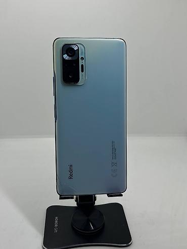 tab 7: Redmi, Redmi Note 10 Pro, Б/у, 128 ГБ, цвет - Голубой, 2 SIM — 2