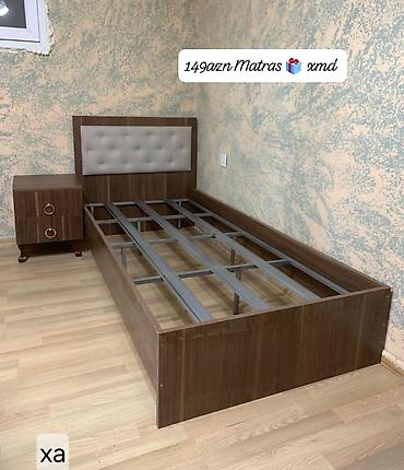 Məhsul: Tək nəfərlik çarpayı korpusu və tumbalı dəst - Qiymət: 149 lalafo.az -da Məhsul: Tək nəfərlik çarpayı korpusu və tumbalı dəst - Qiymət: 149