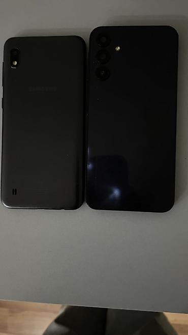 ucuz telefon iphone: Samsung A10e, rəng - Qara, Barmaq izi, İki sim kartlı — 1
