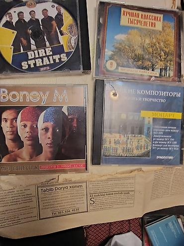 disk satisi: Musiqi CD/DVD diskləri toplusu Janr və ifaçılar: - Rock və pop: Dire — 4