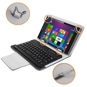ipad 10 nəsil: Qızılı rəngdə planşet üçün örtük + Bluetooth klaviatura dəsti — 4