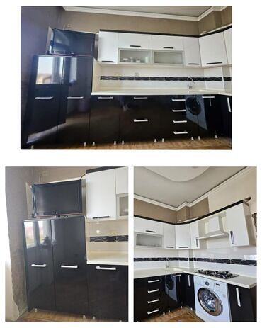 Sifarişlə mebel: Endirimm. Mətbəx mebeli təcili satılır 550 azn.Ölçü:umumi uzunluq 5