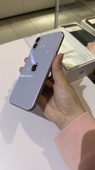 купить рабочий ноутбук: IPhone 11, Колдонулган, 64 ГБ, Куту, 82 %