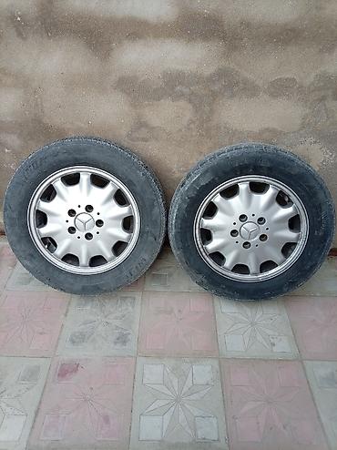 disk: Məhsul: Mercedes-Benz orijinal yüngül lehimli disk və şin dəsti (4 — 1