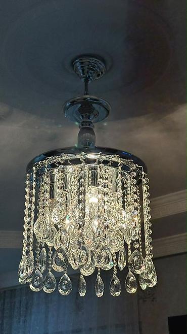 neman xrustal instagram: Çılçıraq, 7 lampa, Şüşə — 1