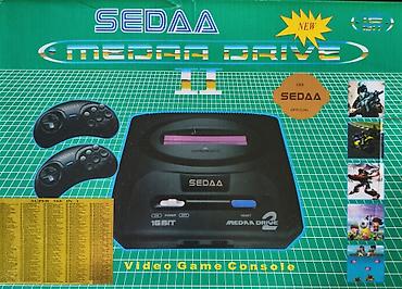 nar mobile elaqe: SEDAA MEDAA DRIVE II – 16-Bit Video Oyun Konsolu (İşlənməyib) — 1