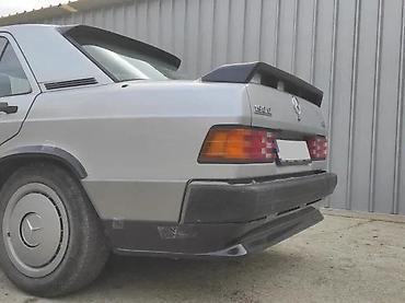 zastitna guma za branik: DIFUZOR DODATAK ZA ZADNJI BRANIK SPOJLER MERCEDES 190 W201 | Difuzor — 3