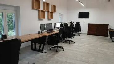 Stolovi: Kancelarijski stolovi Konferencijski sto od hrasta rustik masiv — 6