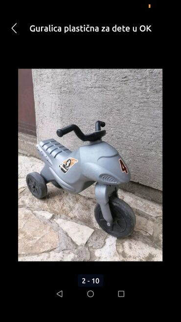 Igračke: Guralica mala lepa za malo dete plastična možda 2 g
Ispravno
 Mirjevo — 3