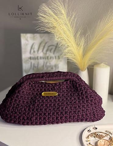 mona kolekcija: Ručno pletena torbica Lolliknit – unikatni aksesoar - Brend — 1