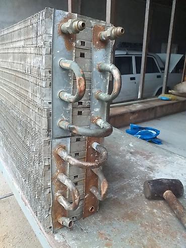 bitki toxumlarinin satisi: Sənaye tipli istilik mübadiləçisi / radiator bloku - Tip: lamelli — 1