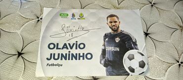 детский игровой набор щенячий патруль: Qarabağın kohne futbolcusu Olavio Juninho ve Toral Bayramovun imzasi