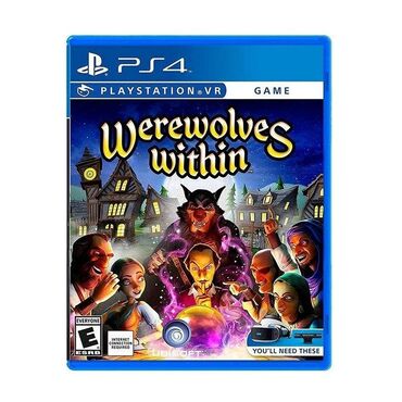 Oyun diskləri və kartricləri: Ps4 werewolves within VR