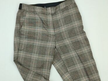 spodnie bootcut materiałowe: Material trousers, M (EU 38), condition - Very good